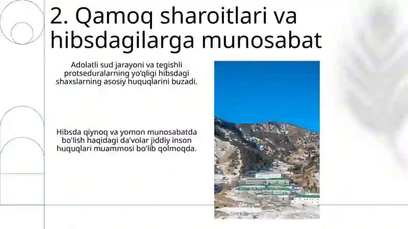 Oʻzbekistonda inson huquqlari va erkinliklari kafolatining yaratilishi 4