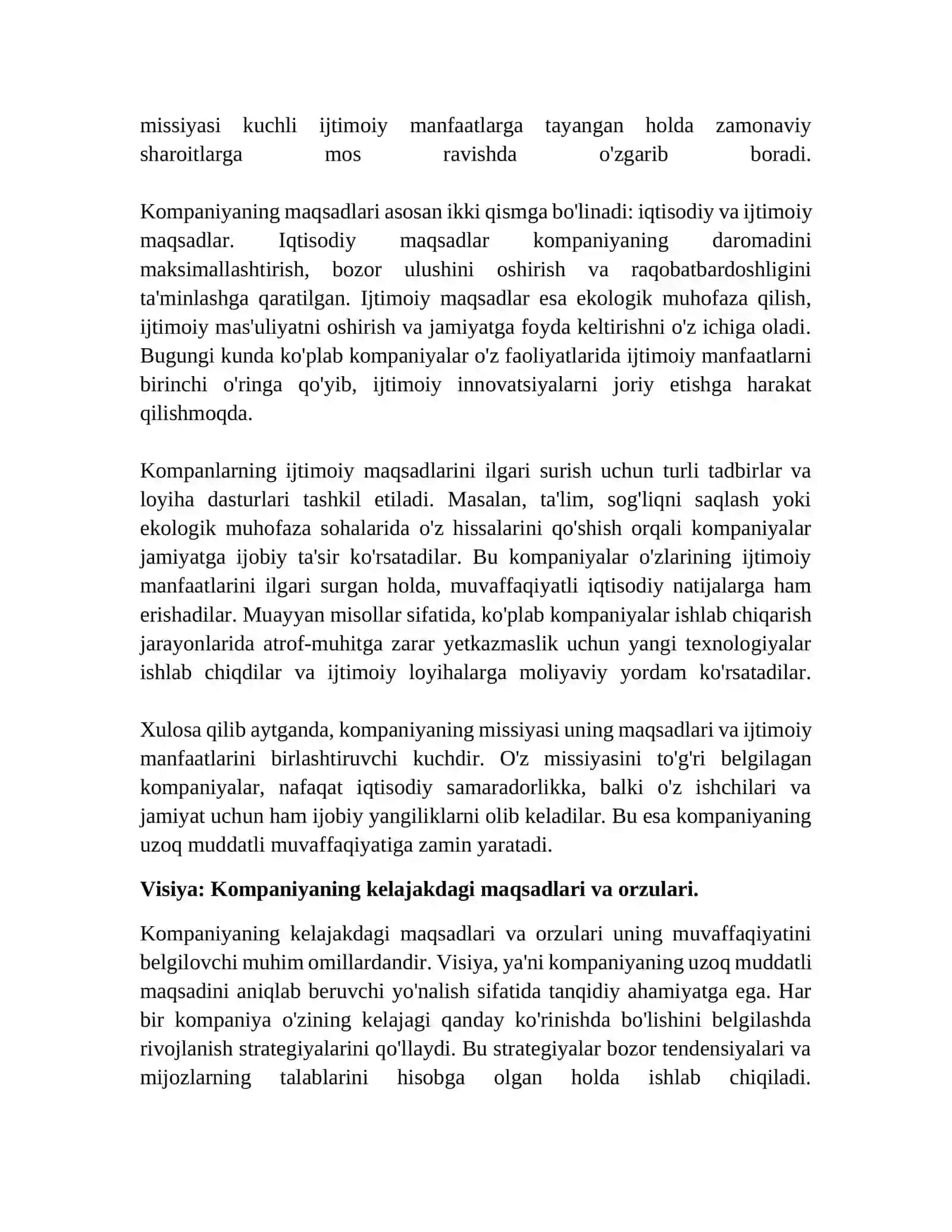 Rivojlanish tahlili 4