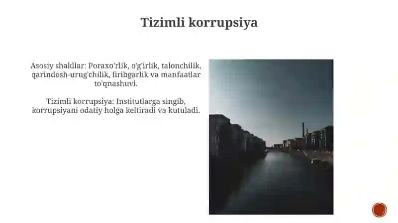 Korrupsiya va uning asosiy ko’rinishlari 4