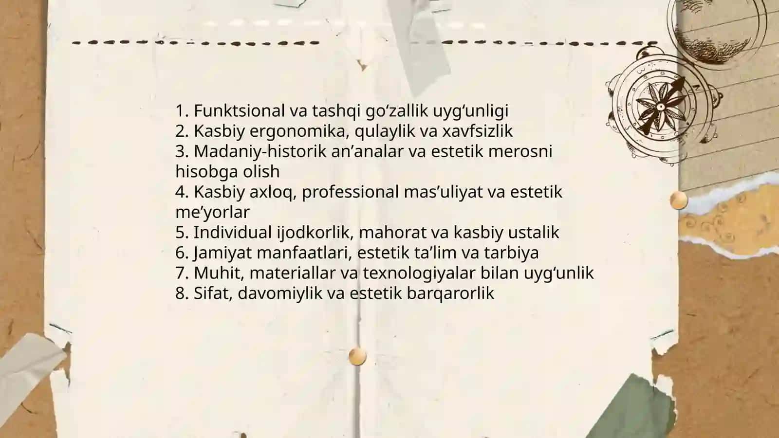 Kasbiy estetika 4
