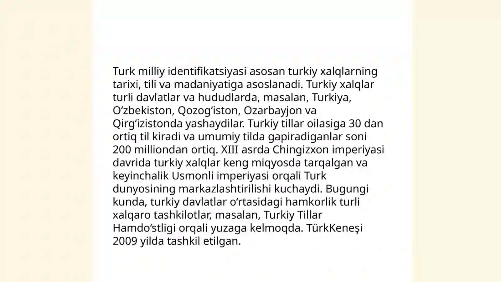 Turk soʻzining ma'nolari 4