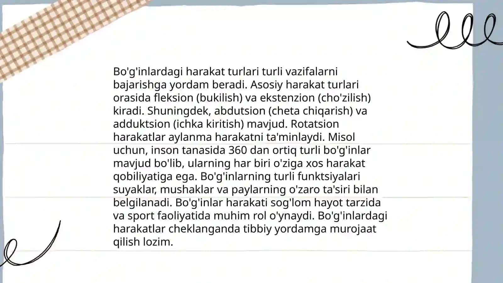 Bo'g'imlarning biomexanikasi. Birlashmalarning rentgenanatomiyasi 4