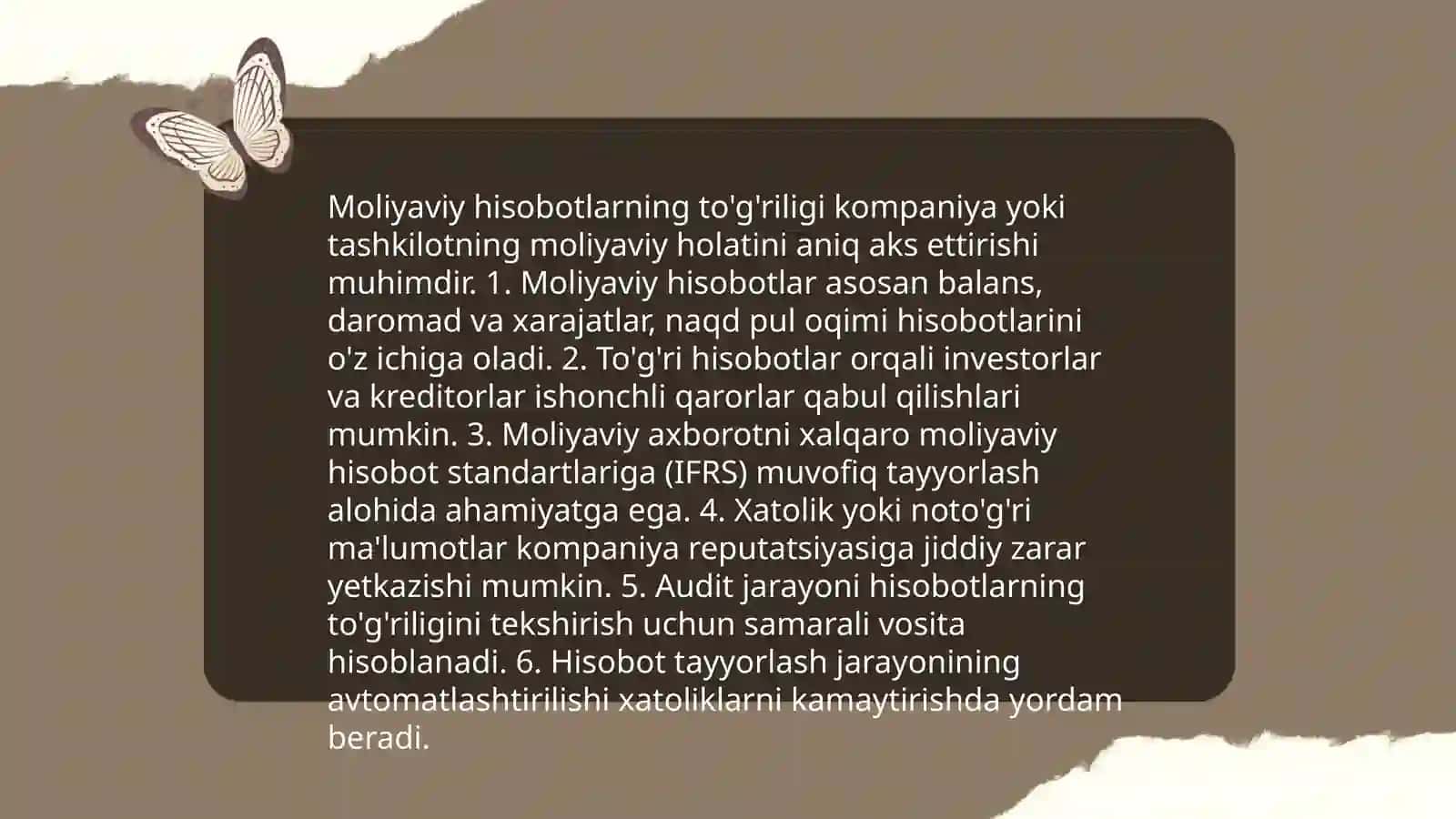 Auditorlik xulosasini taqdim etish 4