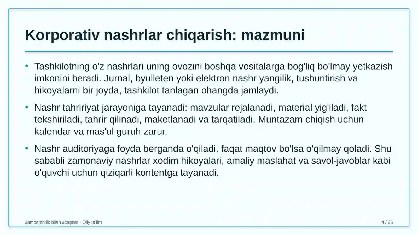 fotojurnalistikada korporativ nashrlar chiqarish 9116 4