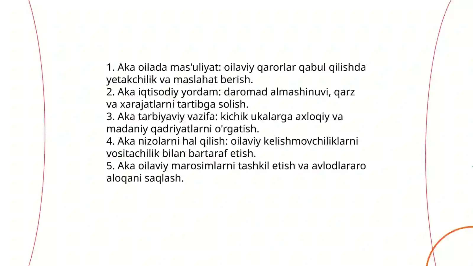 Aka-uka maqomining oilaviy munosabatlarga o'zaro ta'siri 4