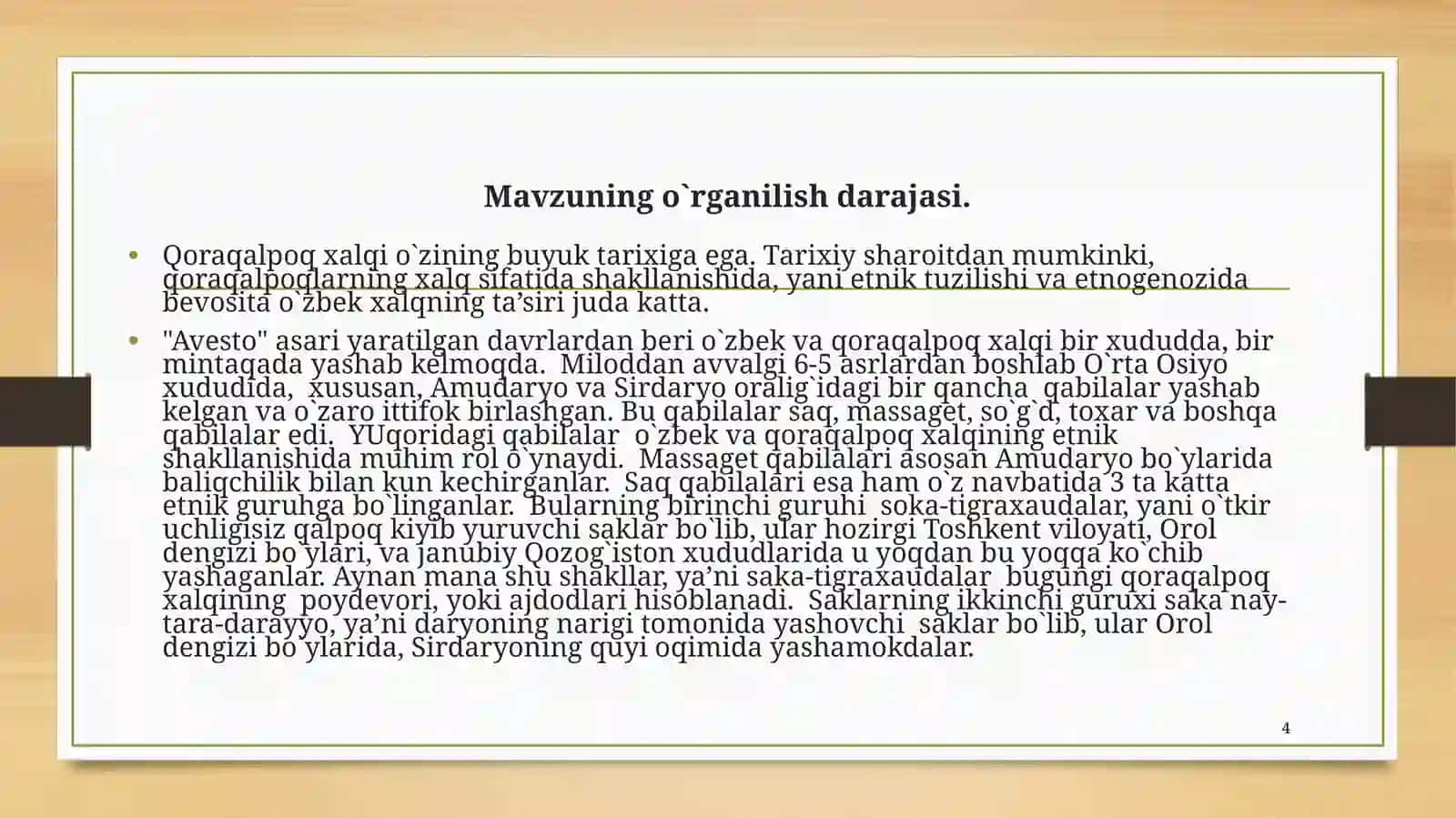 Qoraqalpoqlarning ijtimoiy-iqtisodiy ahvoli 4