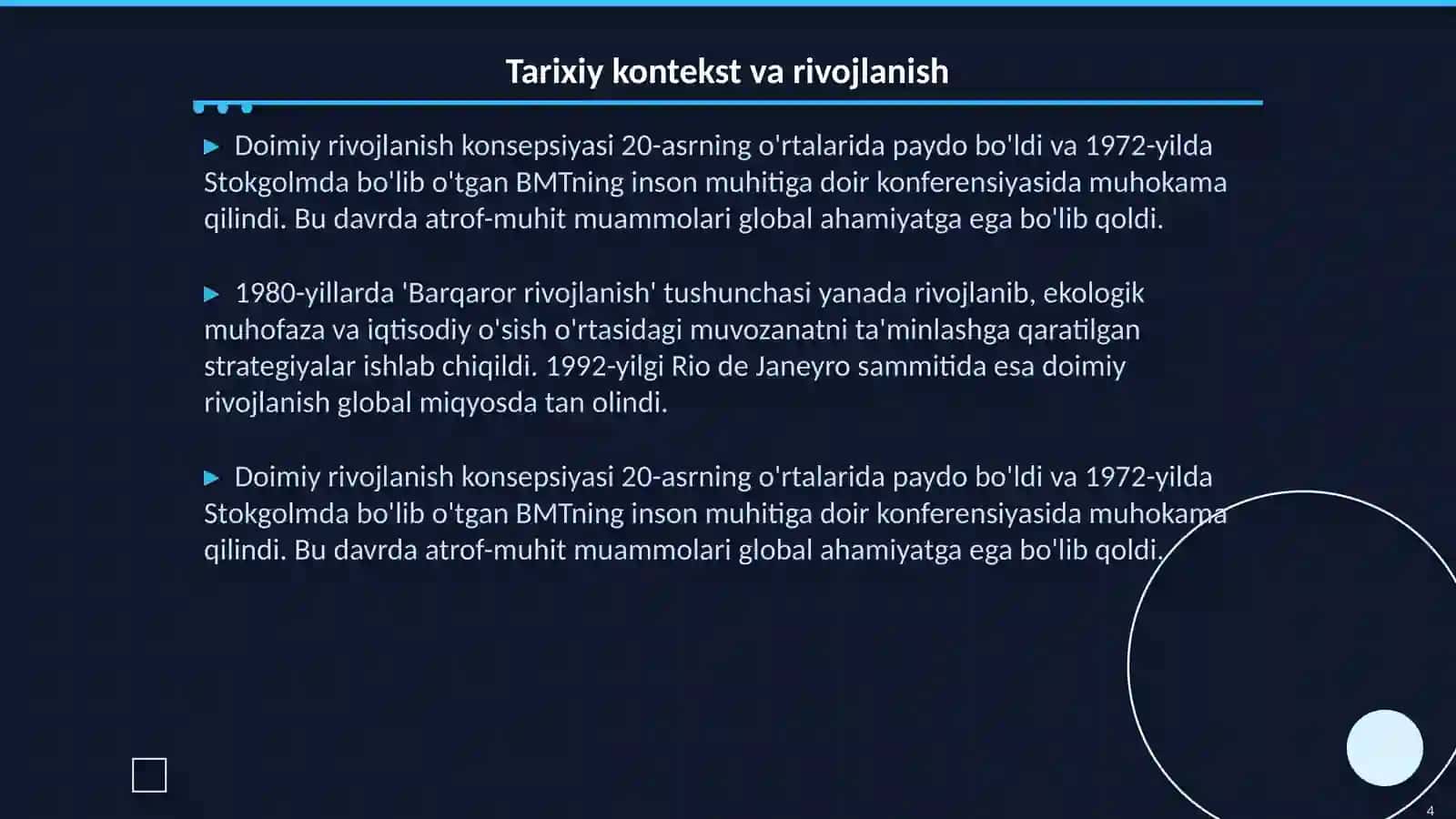 Doimiy rivojlanish konsepsiyasi tushunchasi 4