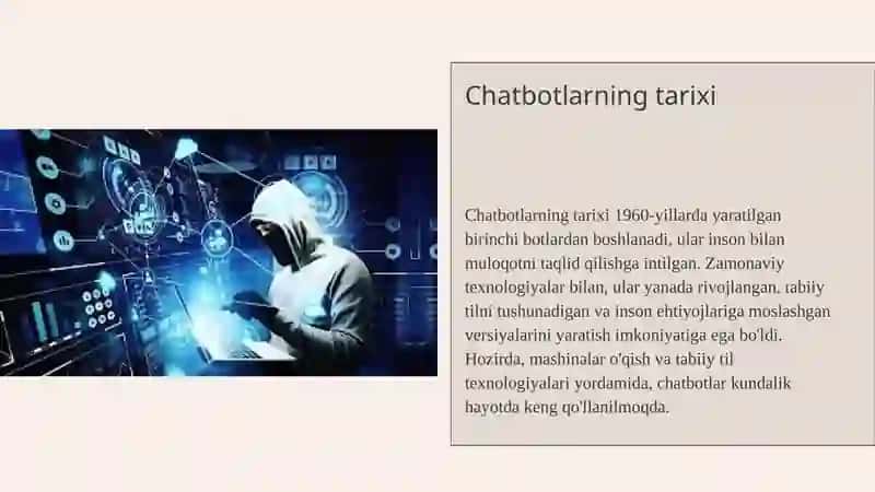 Chatbotlar va ularning ishlashi 4