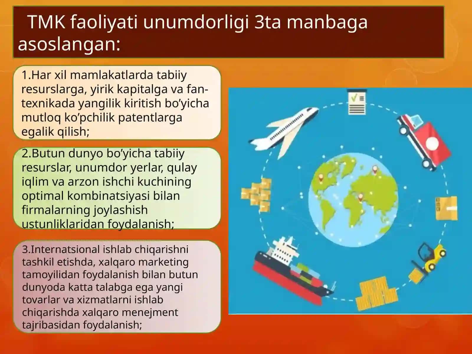 TRANSMILLIY KOMPAMIYALAR RO’LI 4