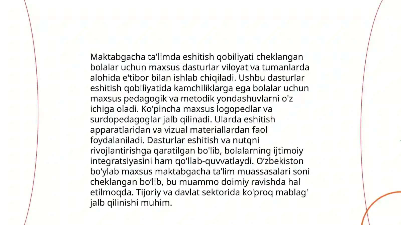 Maktabgacha ta'lim tizimida Surdopedagogikaning tutgan o'rni va yutuqlari 4