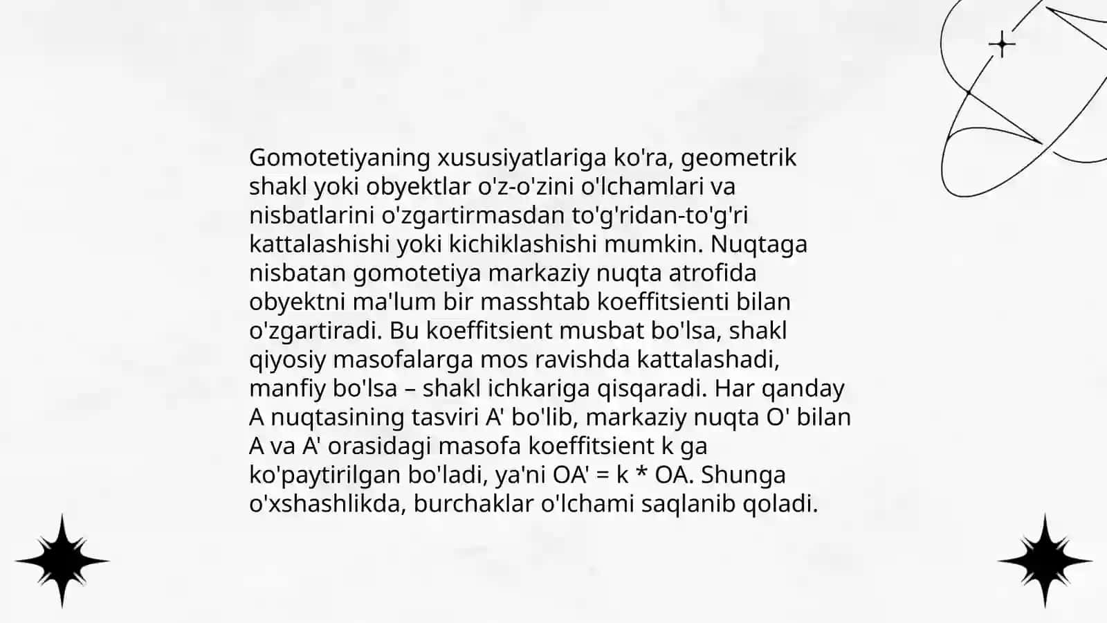 Gomotetika geometriya 4