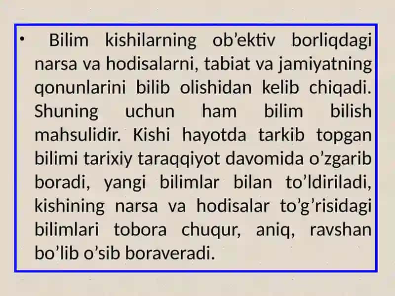 Ta’limni va bilimlarni o’zlashtirishni boshqarish psixologiyasi 4
