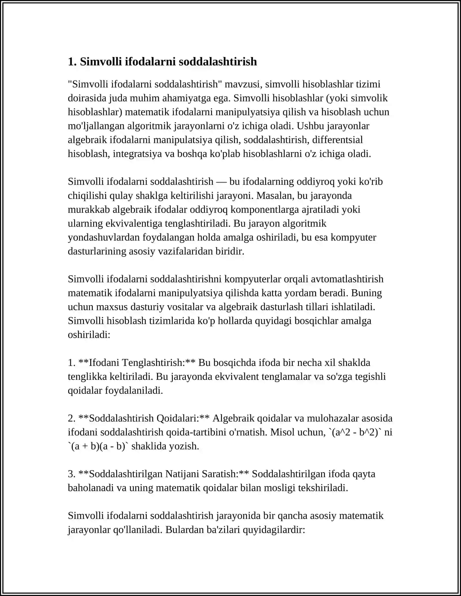 SIMVOLLI HISOBLASHLAR 4