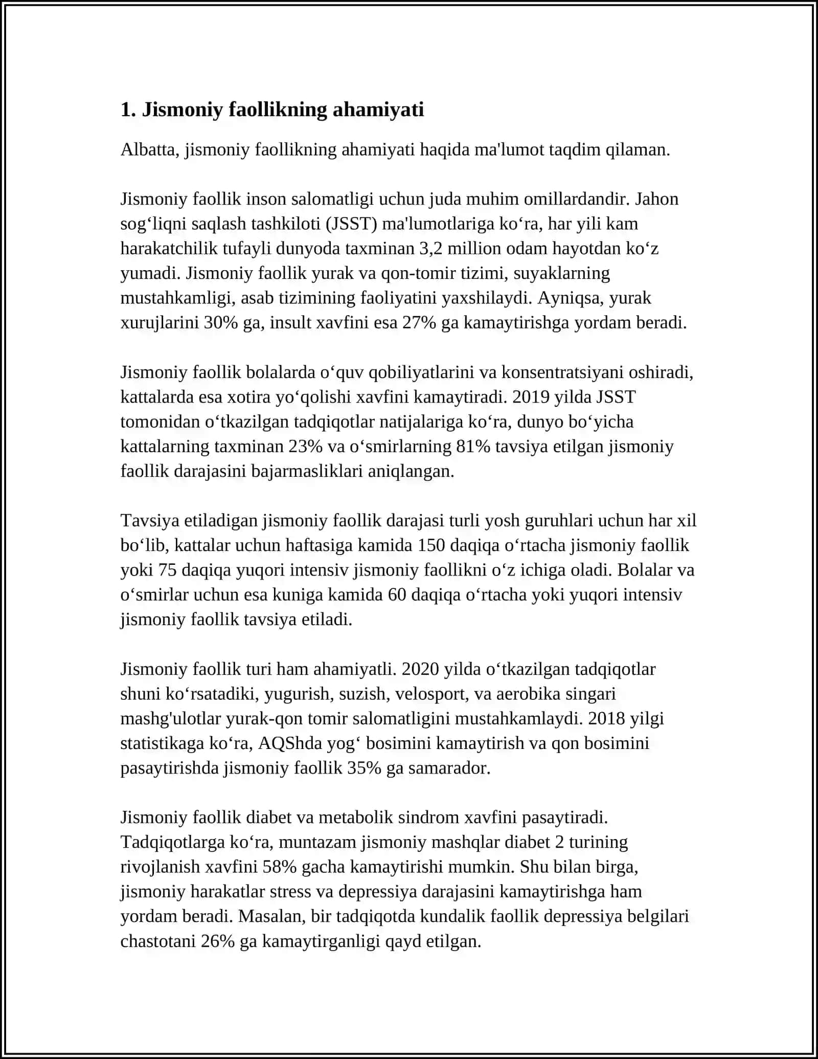 FITNES” TUSHUNCHASI, TURLI YO’NALISHLAR, USULLAR 4