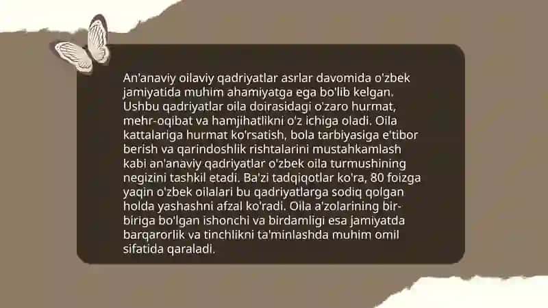 Oilada bolalar tarbiyasining oʼziga xos jihatlari 4