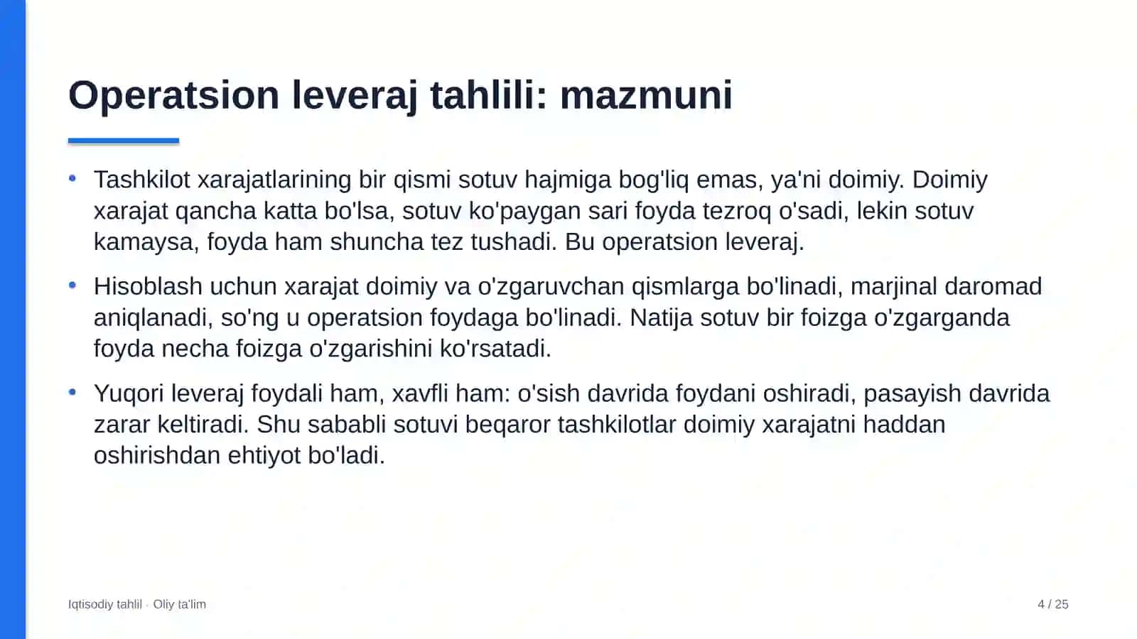 aqlli shahar loyihalarida operatsion leveraj tahlili 1351 4
