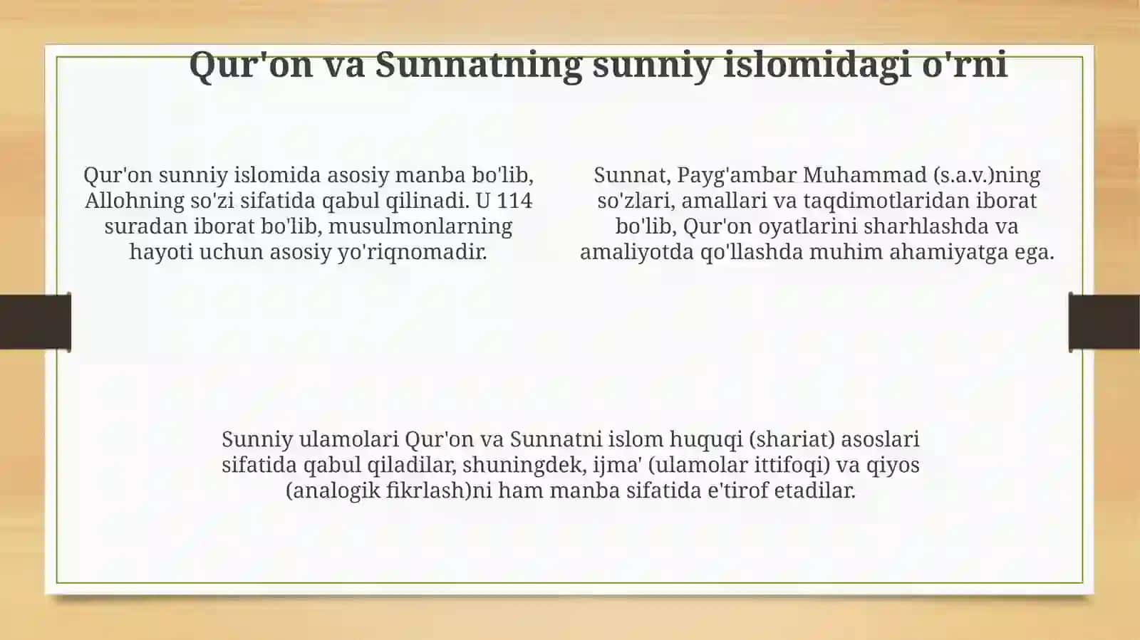 Sunniylikning Sun'niylik yunalishi 4