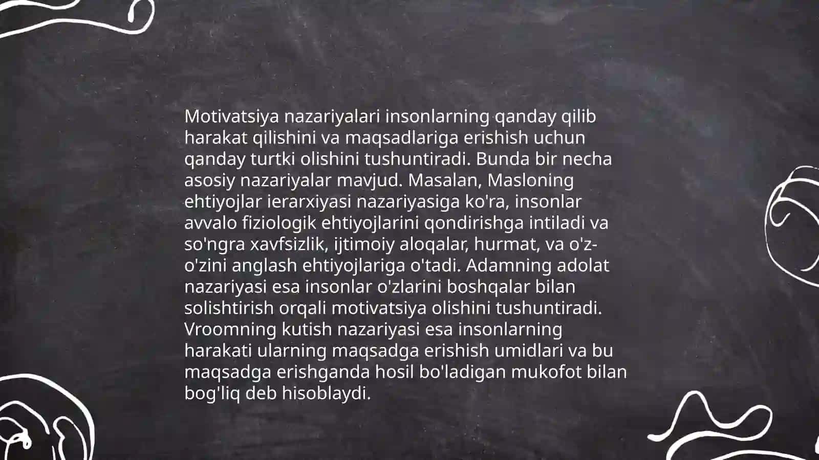Motiv va mativatsiya va xissiyotning namoyon boʻlishi 4