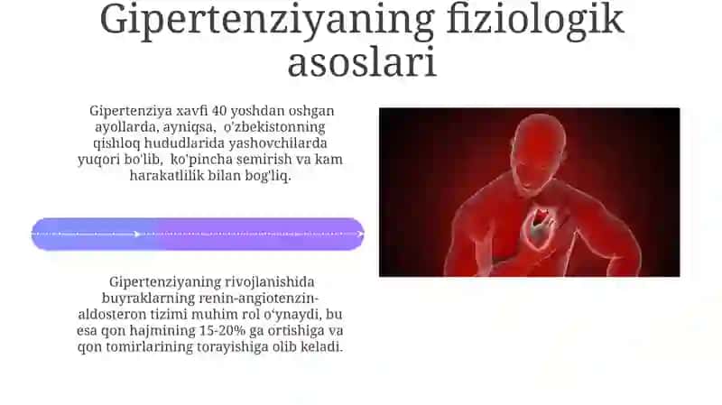 Yurak-qon tomir kasalliklarining fiziologiyasi va gigiyenasi 4