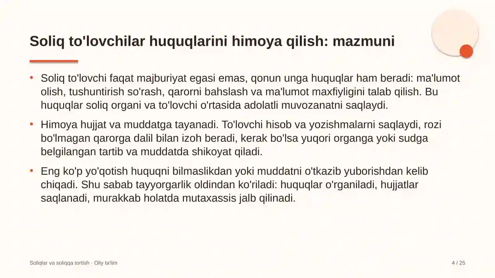 nevrologiya bo'limlarida soliq to'lovchilar huquqlarini himoya qilish 3238 4