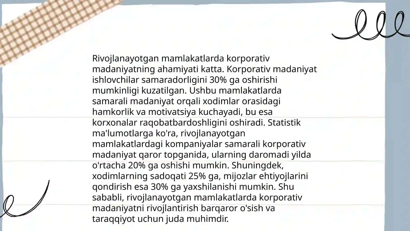 Rivojlangan mamlakatlarning korporativ madaniyati 4