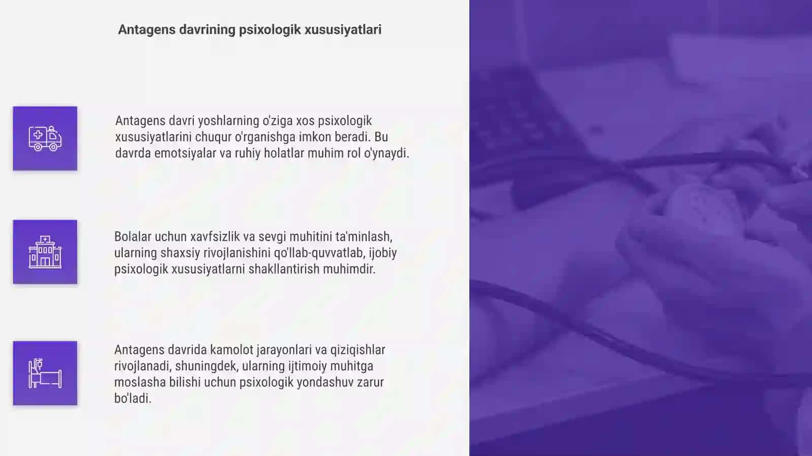 Antagens davrlarining psixologik xususiyatlari 4