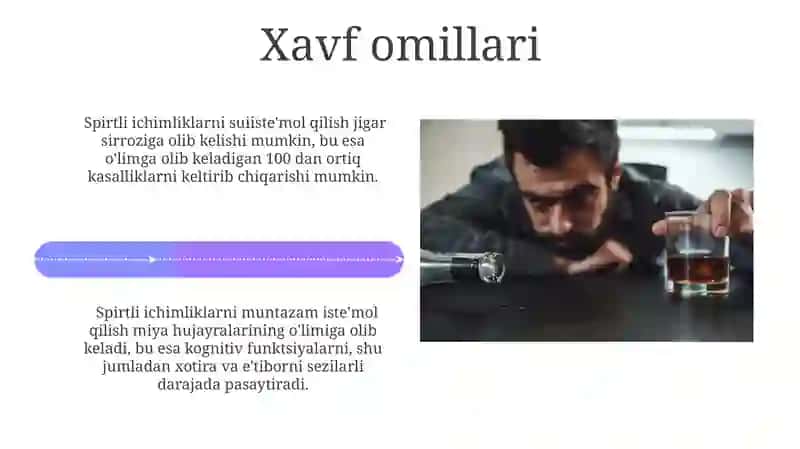 Spirtli ichimliklarni suiste’mol qilish 4