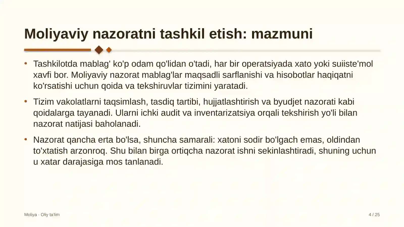 maxsus texnika parklarida moliyaviy nazoratni tashkil etish 7531 4