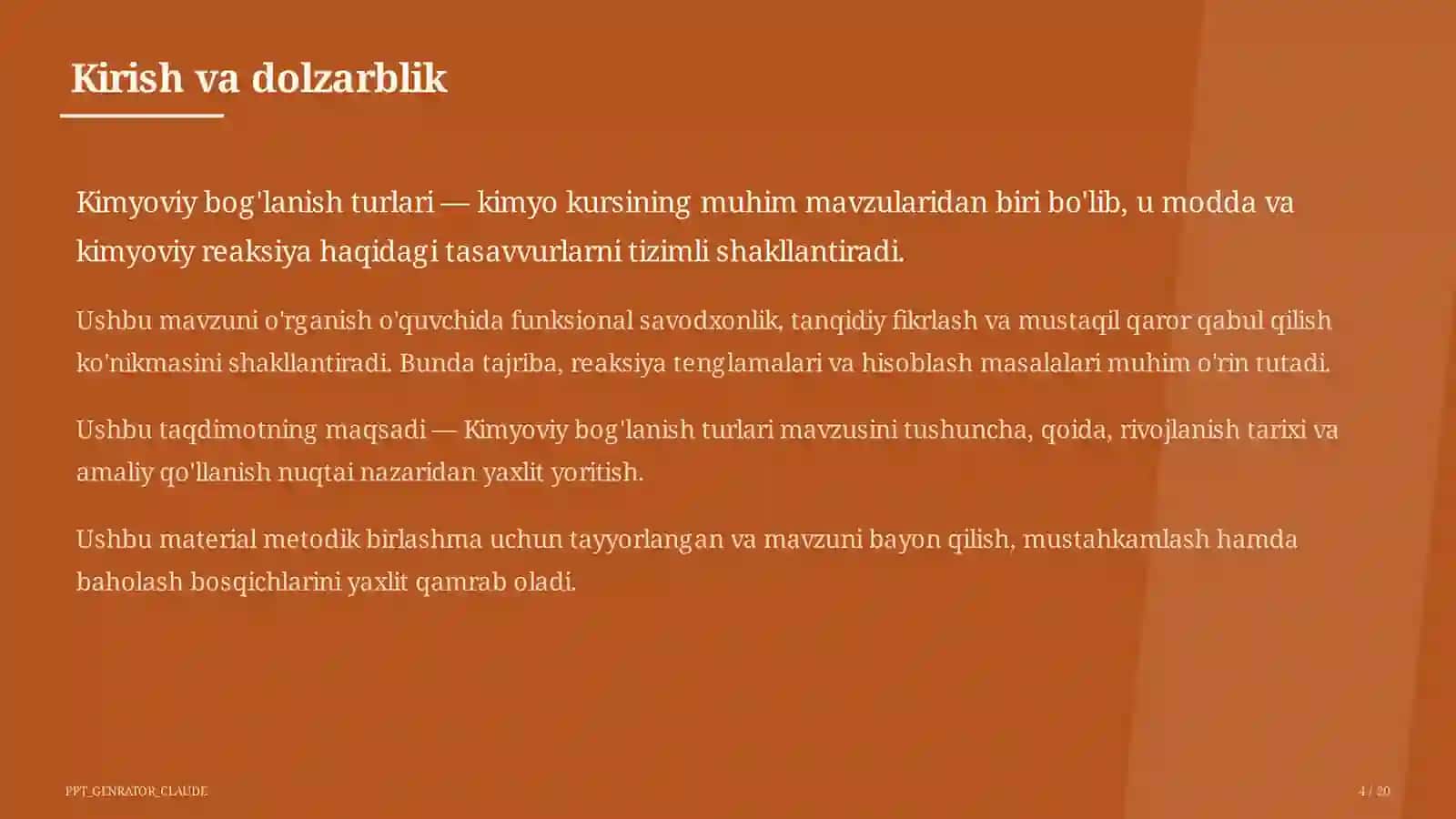 Kimyoviy bog'lanish turlari (8-sinf) 4