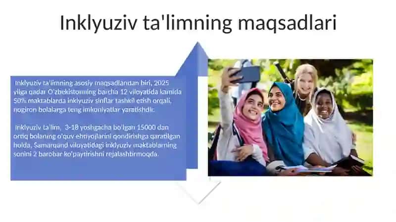 Inklyuziv ta'limning vazifalari 4