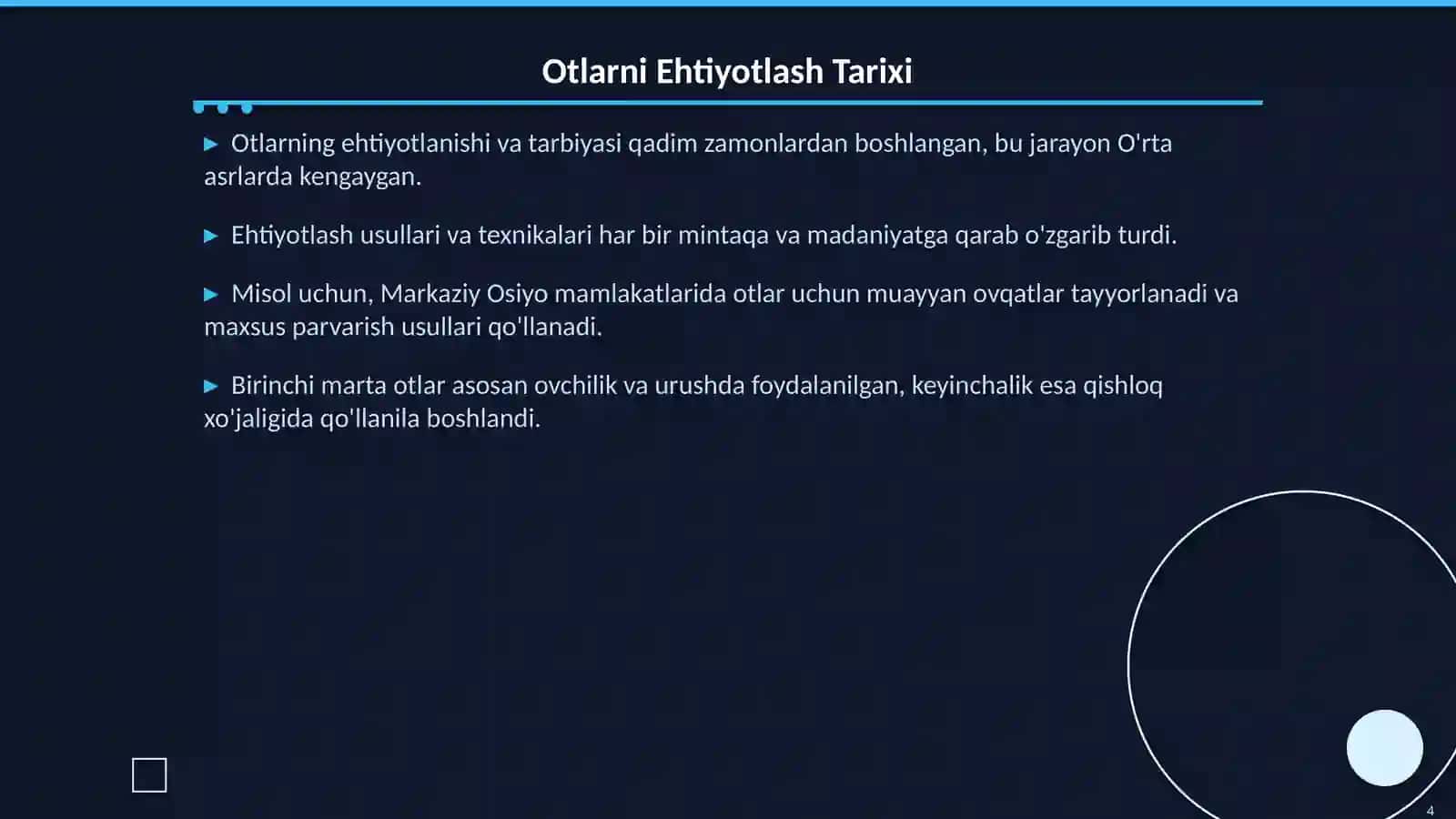 Ot va Uning Oʻrganilish Tarixi 4