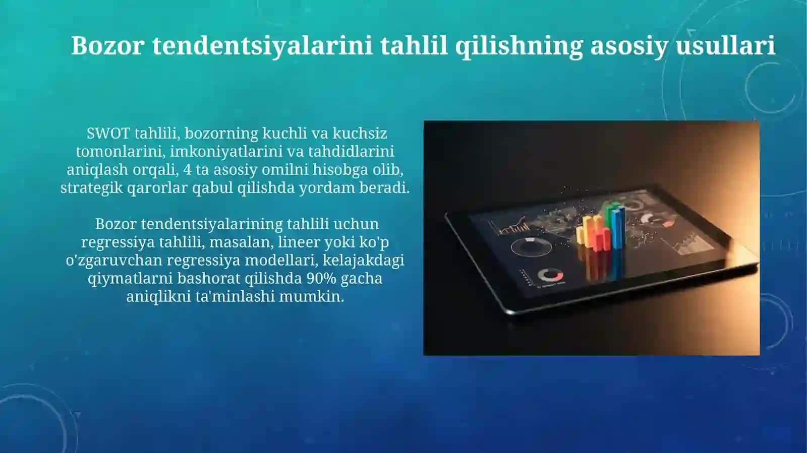 Bozor tendensiyalarini sharhlash va prognoz qilish 4