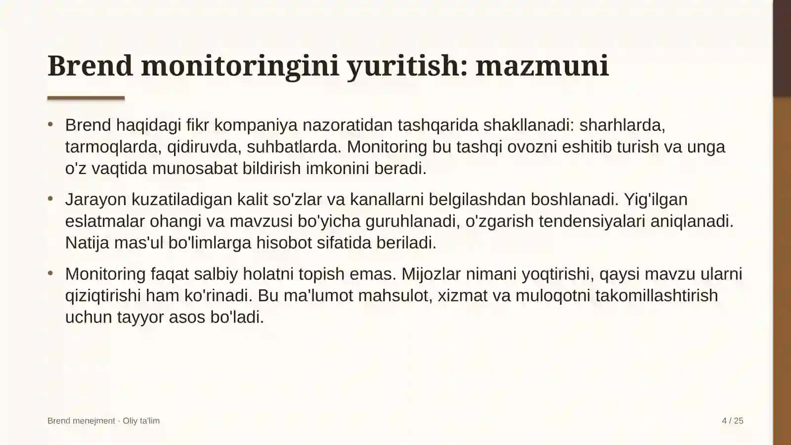 qo'g'irchoq teatrlarida brend monitoringini yuritish 9604 4