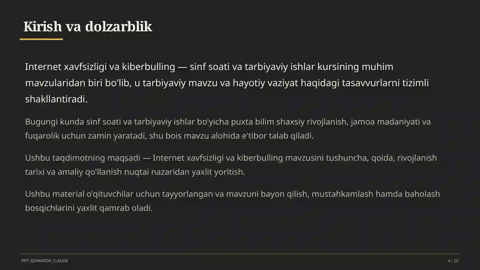Internet xavfsizligi va kiberbulling 4