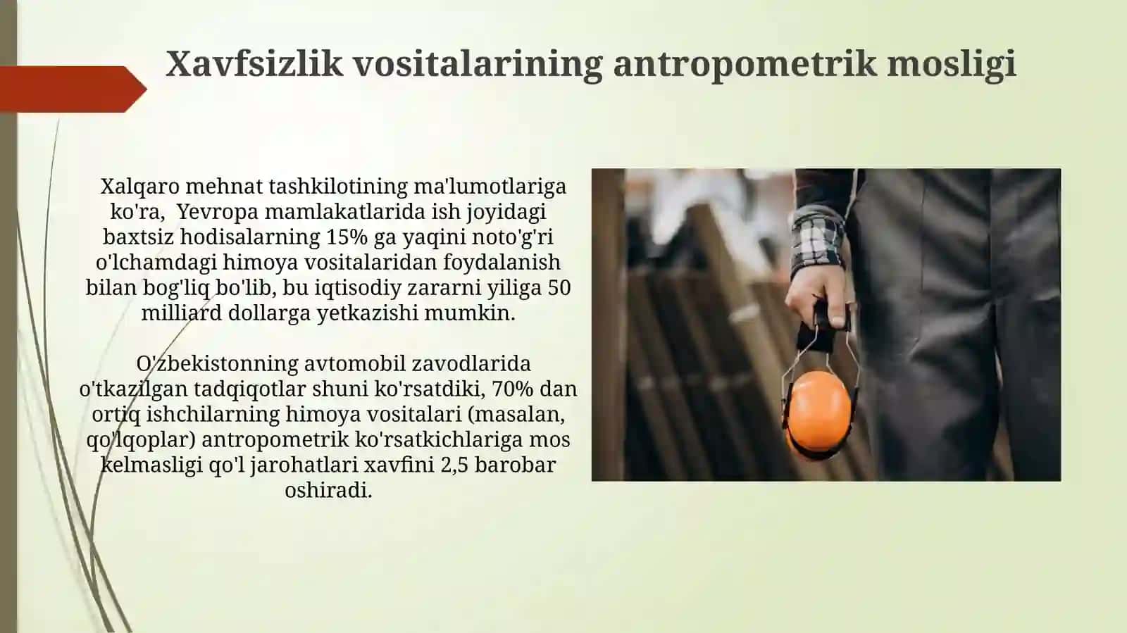 Inson antropometrik korsatkichlarning faoliyati havfsizligiga tasiri 4