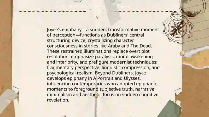 Modernism. James Joyce's literary creativity 4