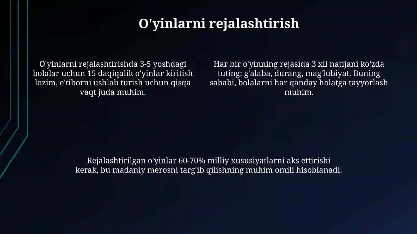 Milliy xarakatli oyinlarni boshlangich tashkilotlarda tashkillash va otkazish 4