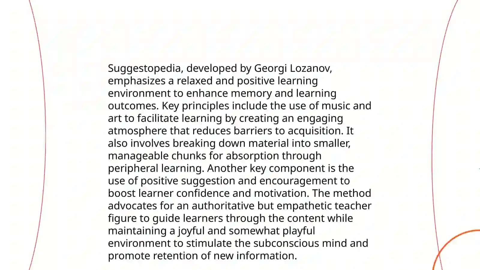 Suggestopedia 4