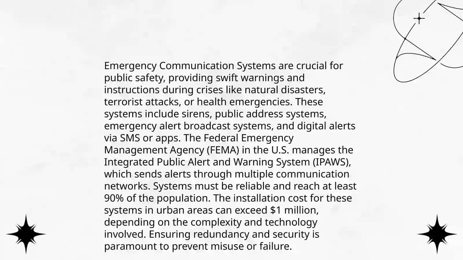 Planning measures to protect employees and residents in emergency situations 4