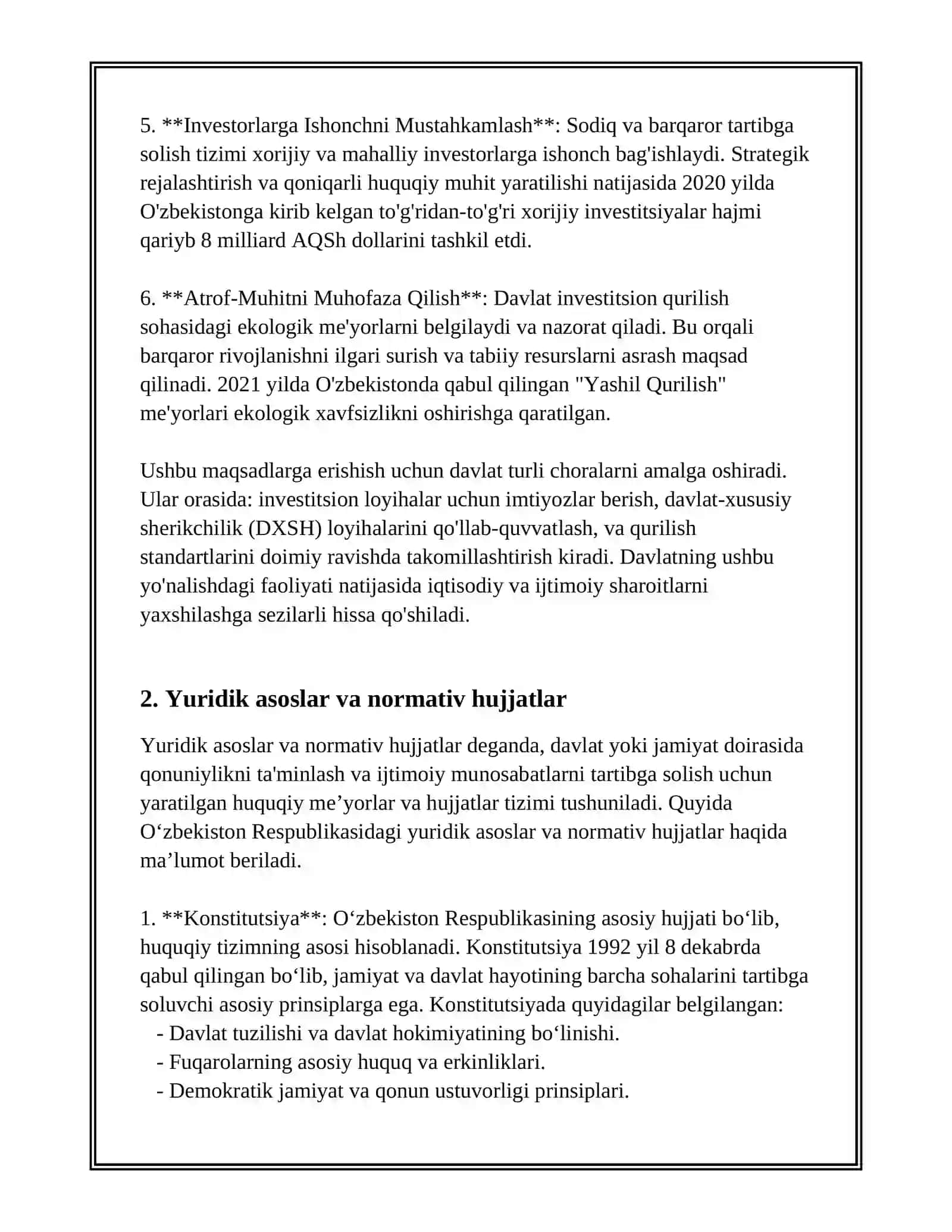 INVESTITSION QURILISH FAOLYATINING DAVLAT TOMONIDAN TARTIBGA SOLINISHI 4