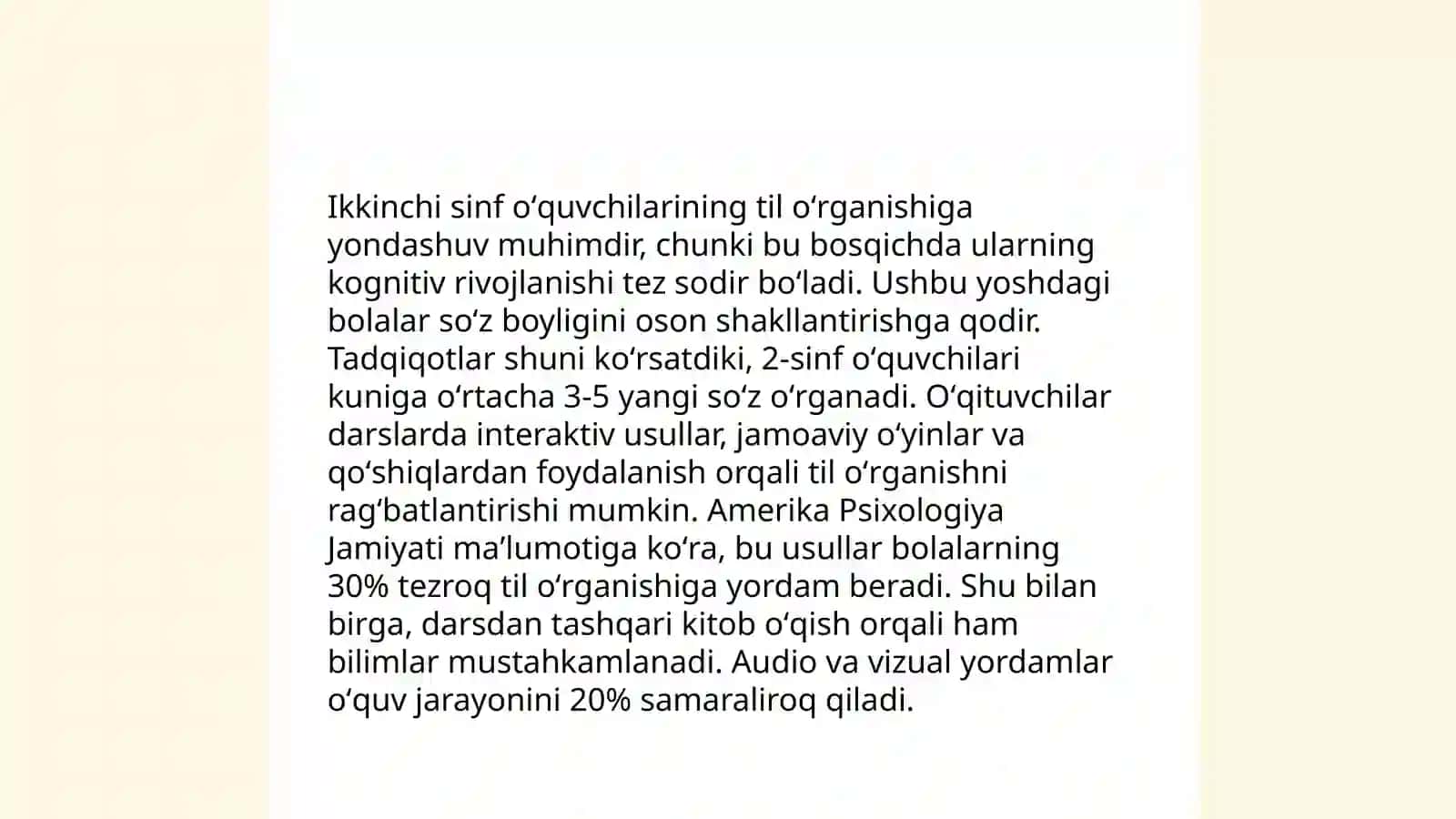 2- sinf ona tili darslari oʻqituvchi kitobini tahlil qilish 4
