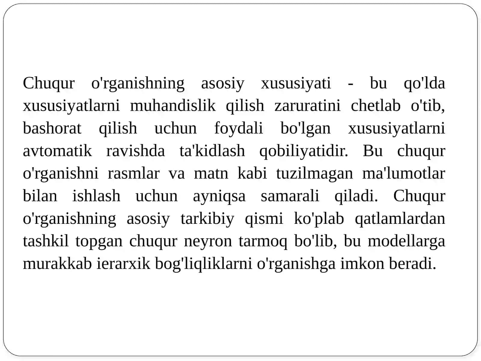 Chuquro’rganish.Chuquro’rganishalgoritmlari 4