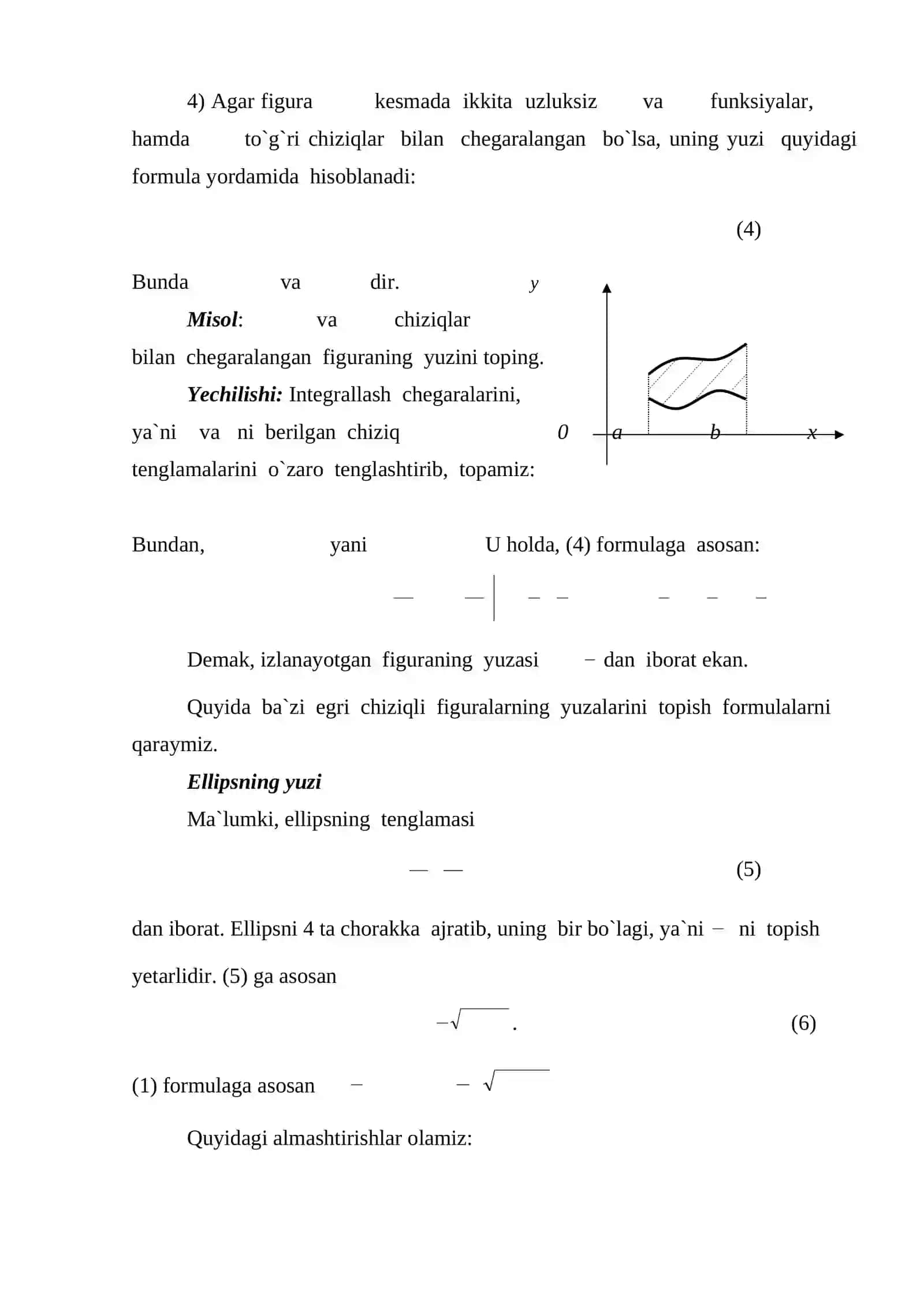 Aniq integralning tadbiqlari 4