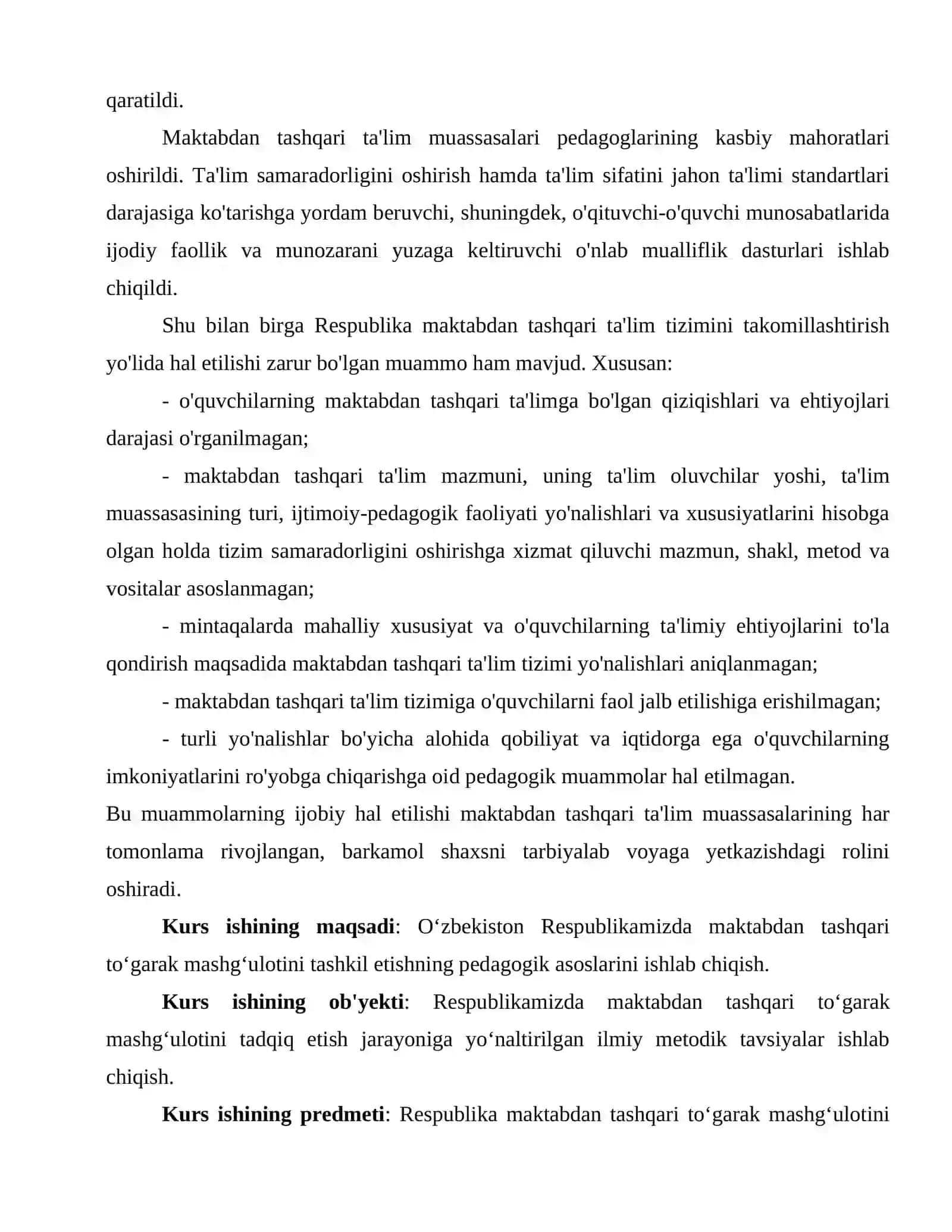 YOSHLAR MA`NAVIYATINI YUKSALTIRISHDA IJODIY TO`GRAKLARNING O`RNI VA AHAMIYATI 4