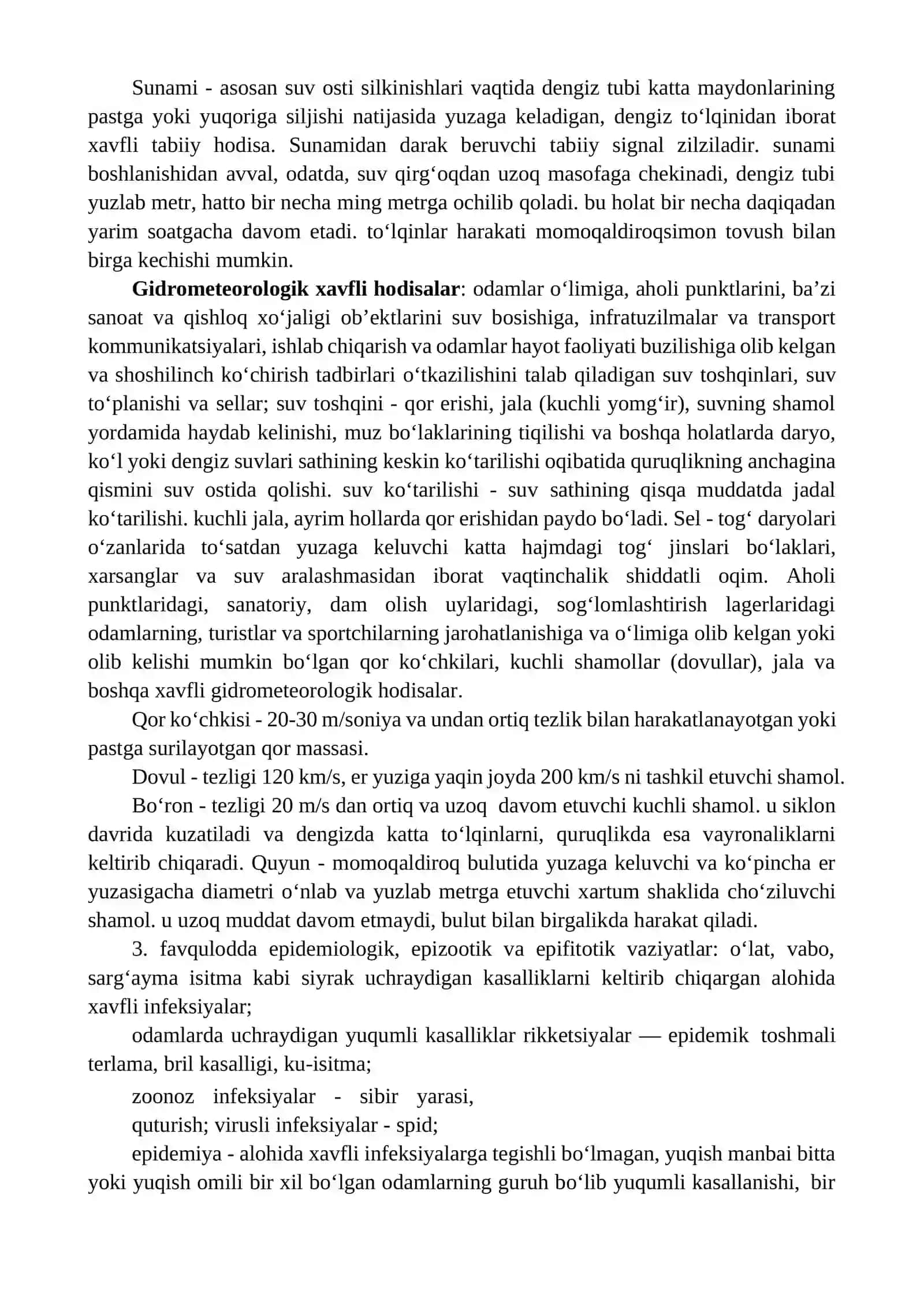 Gumanitar krizis va favqulotda vaziyatlar tushunchasi va turlari 4