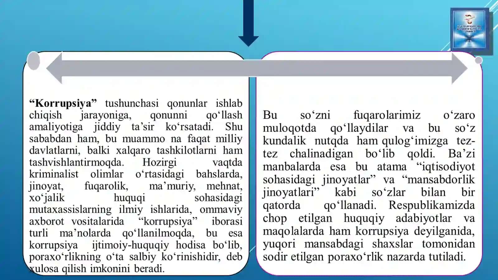 KORRUPSIYAGA KARSHI KURASH - FUQAROLIK JAMIYATINI   RIVOJLANTIRISHNING  USTUVOR SHARTI 4