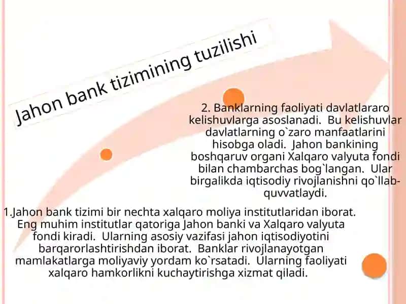 Moliyaviy globallashuv sharoiiti dajaxon bank tizimi dagi o`zgarishlar 4