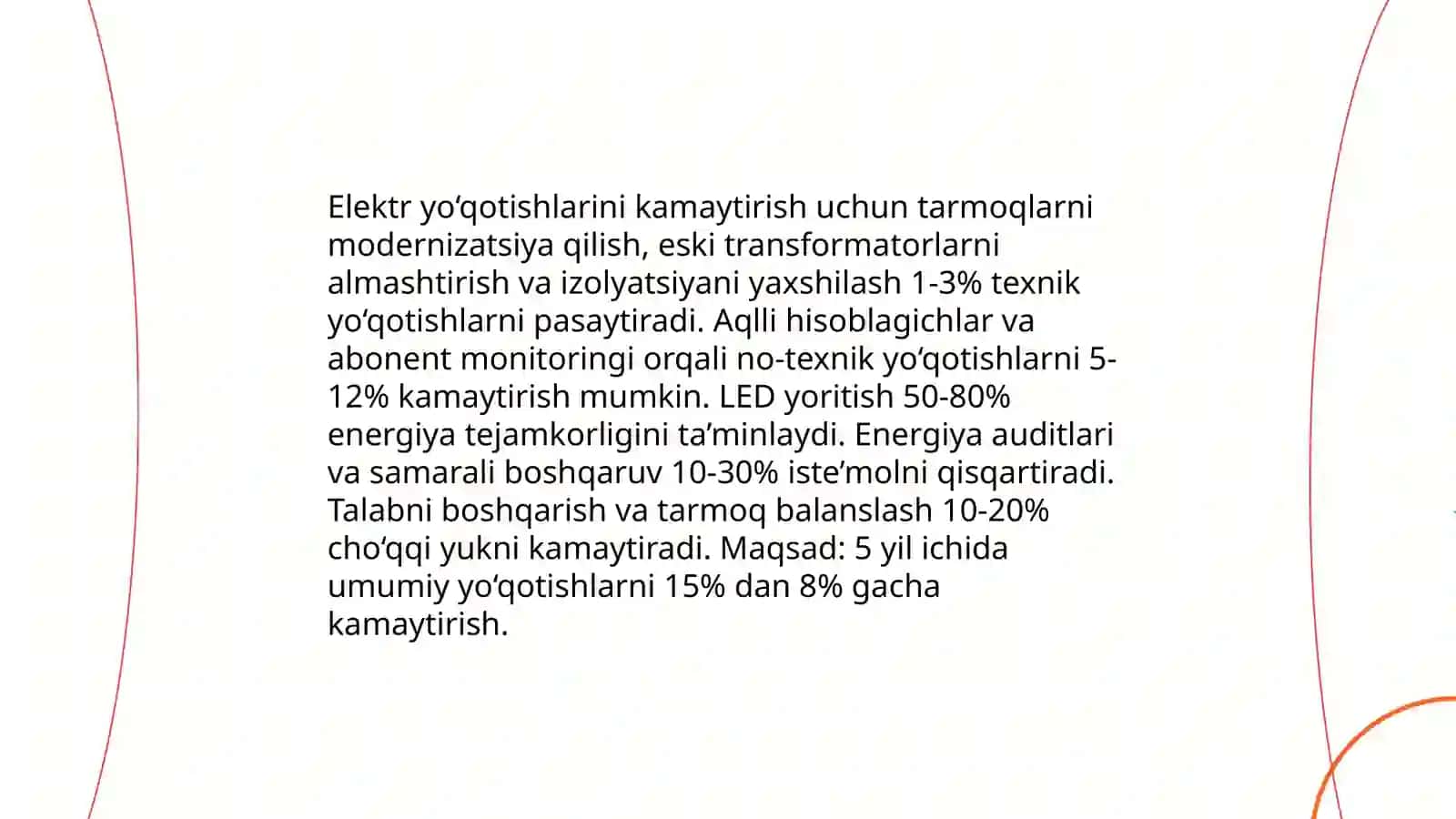 Elektrik xizmatlarini modernizatsiya qilish strategiyalari 4