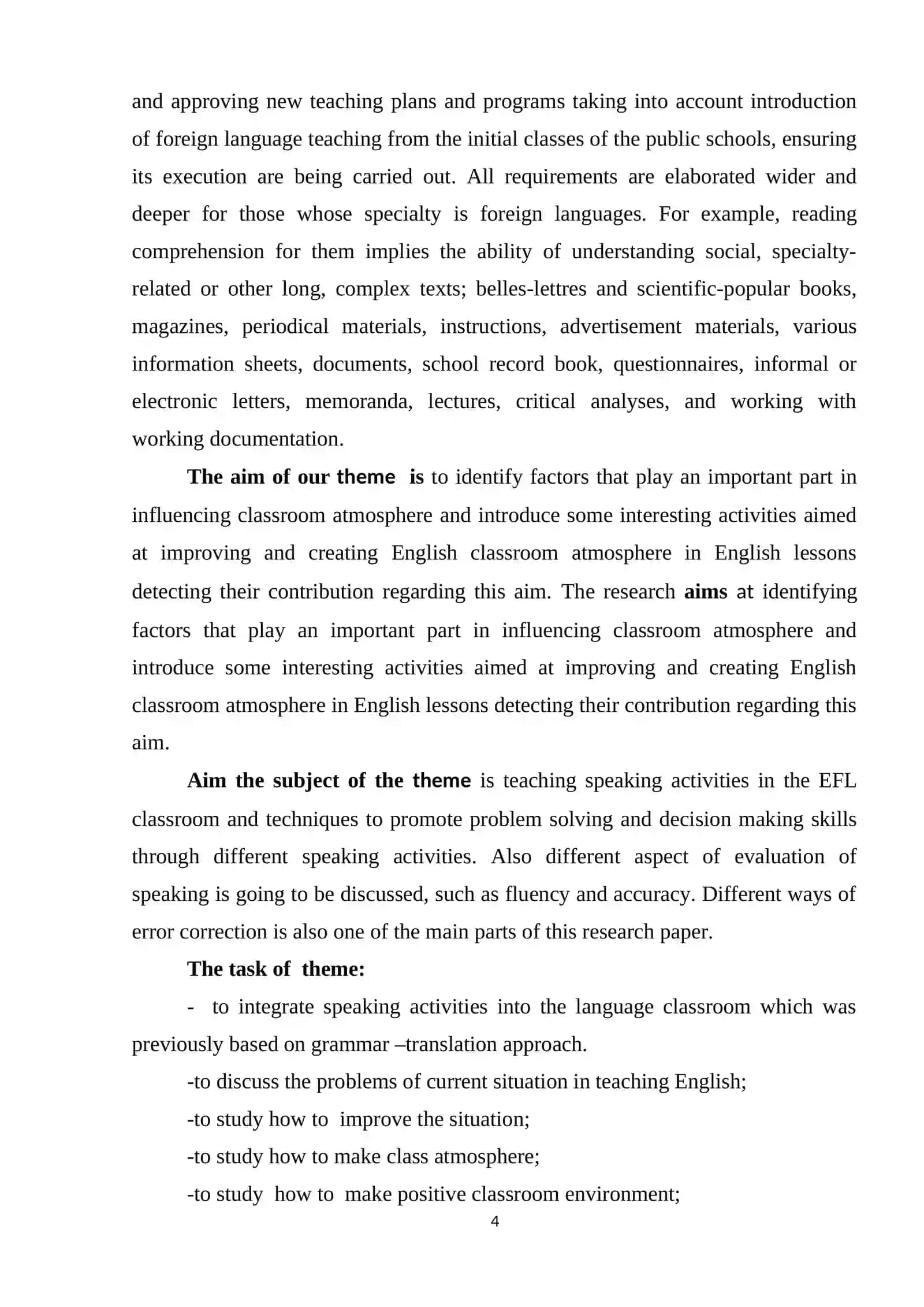 Creating English Environment in teaching ESP learners 4