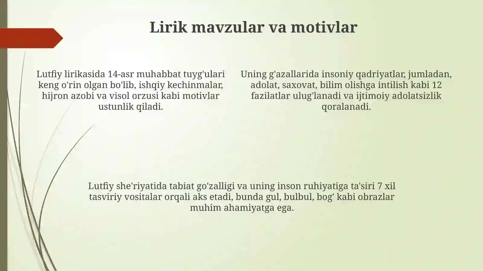 Lutfiy lirikasi 4
